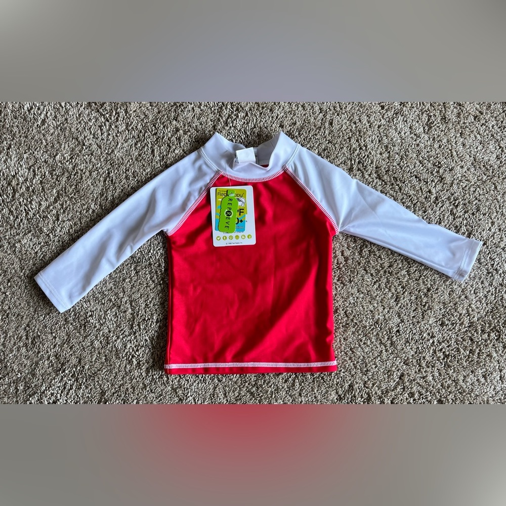 NWT Flap Happy Rash Guard 18m
